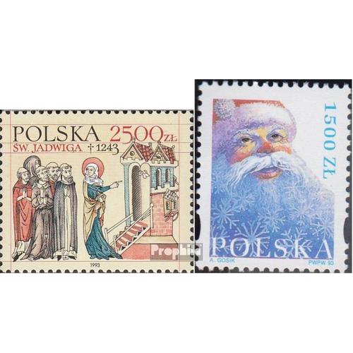 Pologne 3470,3474 (Complète.Edition.) Neuf Avec Gomme Originale 1993 Hl. Hedwig, Noël