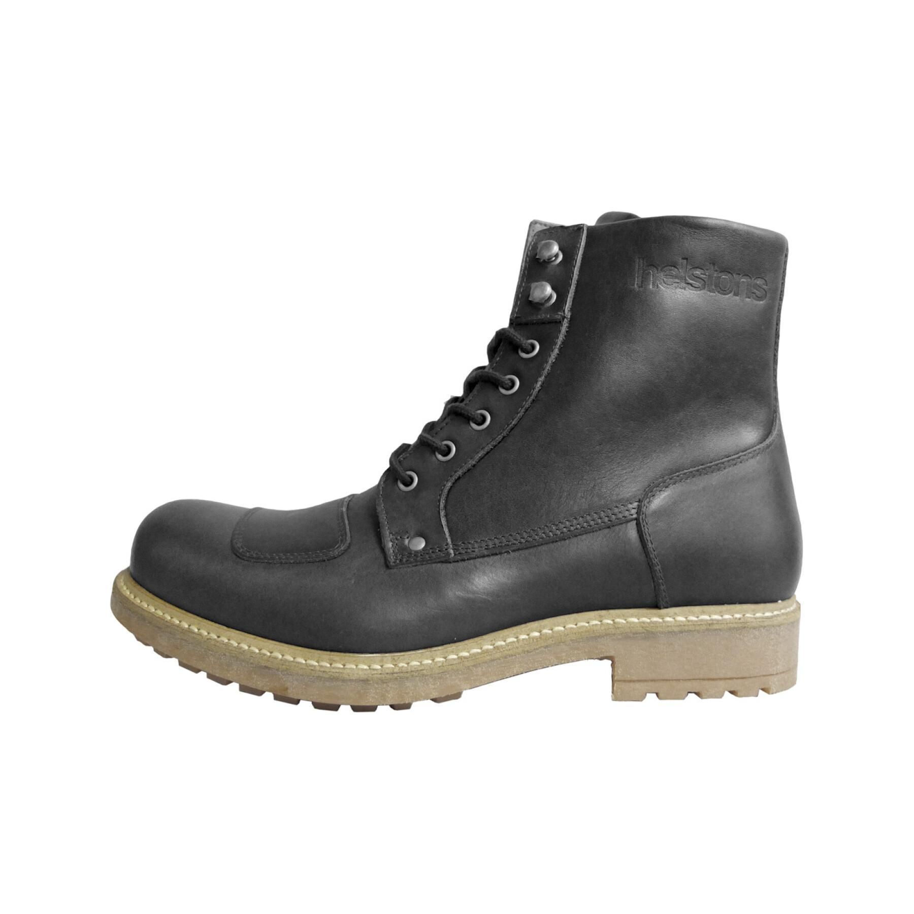 Bottes Cuir Aniline Helstons Mountain Noir