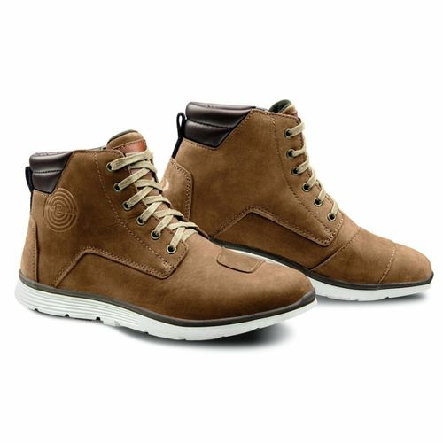 Baskets Chaussures Moto Ixon Akron Waterproof Moka