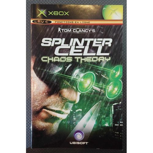 Tom Clancy's Splinter Cell Chaos Theory - Notice Officielle Xbox - Microsoft