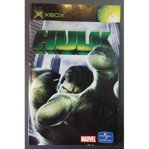 Hulk - Notice Officielle Xbox - Microsoft