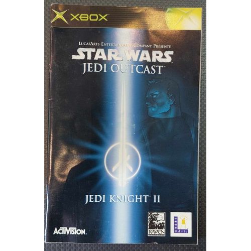 Star Wars Jedi Oucast Jedi Knight 2 - Notice Officielle Xbox - Microsoft