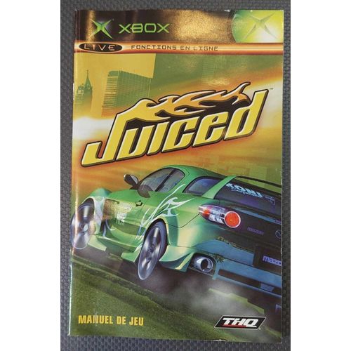 Juiced - Notice Officielle Xbox - Microsoft