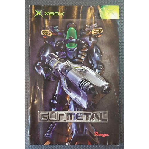 Gun Metal - Notice Officielle Xbox - Microsoft