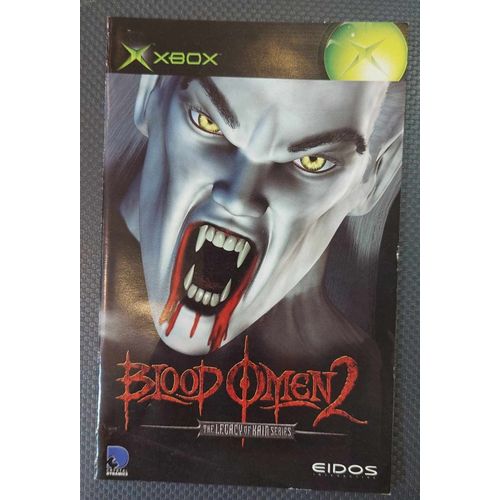 Blood Omen 2 The Legacy Of Kain Séries - Notice Officielle Xbox - Microsoft