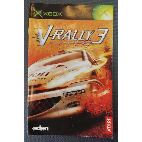 V-Rally 3 - Notice Officielle Xbox - Microsoft