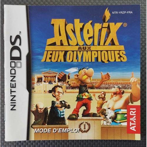 Astérix Aux Jeux Olympiques - Notice Officielle Nintendo Ds - Nintendo