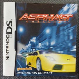 Asphalt Urban Gt - Notice Officielle Nintendo Ds - Nintendo