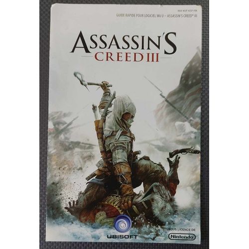 Assassin's Creed Iii - Notice Officielle Wii U - Nintendo
