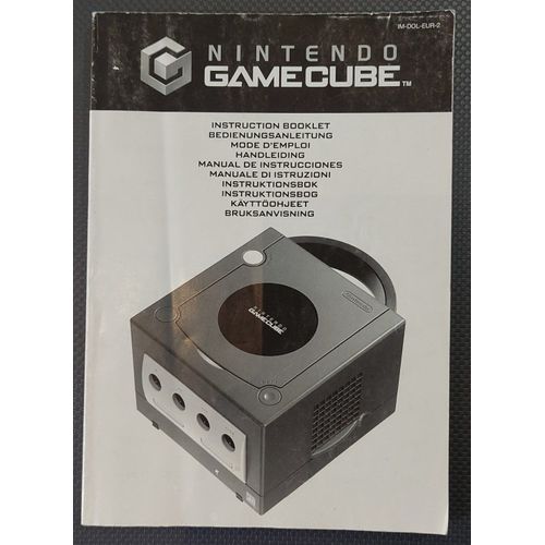 Gamecube - Notice Officielle Pour La Console - Nintendo
