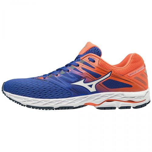 Chaussures Mizuno Wave Shadow 2 Bleu Orange