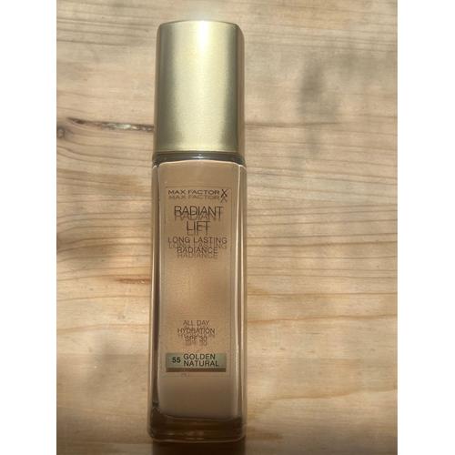 Fond De Teint Max Factor X Radiant Lift 30 Ml Couleur Naturel, 55 Naturel