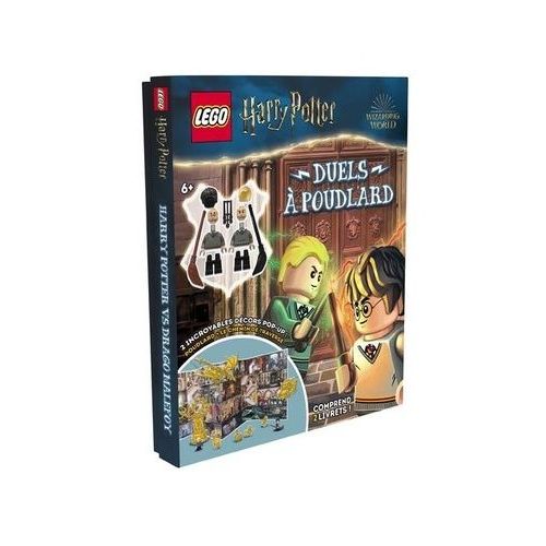 Lego Harry Potter - Duels À Poudlard - Coffret Avec 2 Livrets, 2 Décors Pop-Up Et 2 Mini-Figurines