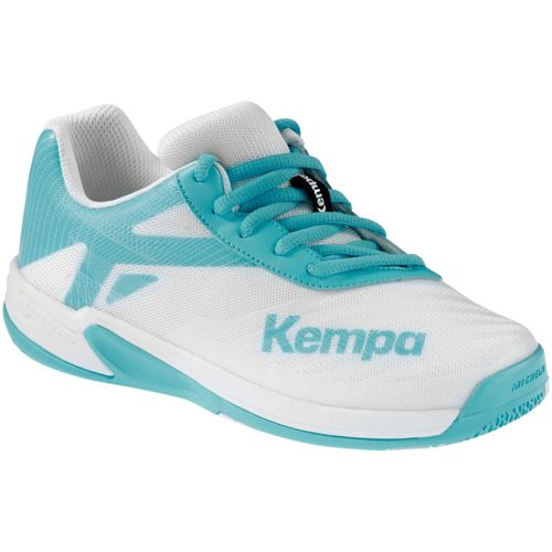 Chaussures Enfant Kempa Wing 2.0 Blanc Aqua