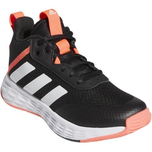 Chaussures Enfant Adidas Ownthegame 2.0 Noir / Blanc / Rose