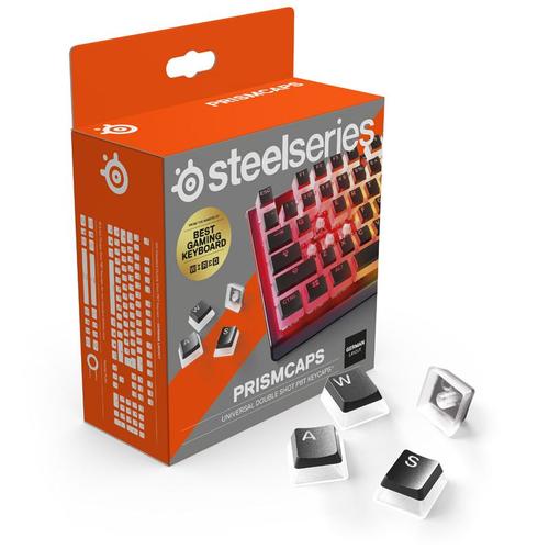 Steelseries Prismcaps, De Layout - Schwarz