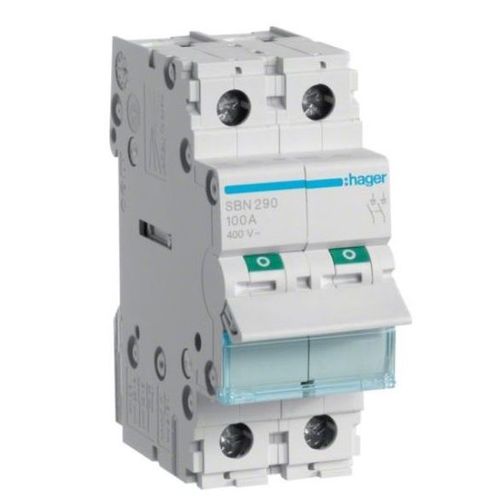 Hager SBN290 Interrupteur modulaire 2P 100A