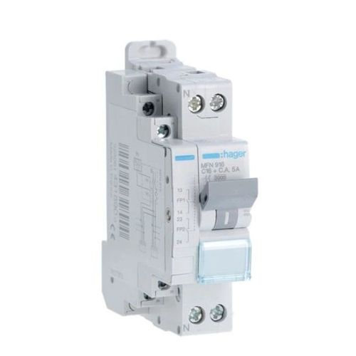 Hager MFN916 Disjoncteur fil pilote 1P+N 16A courbe C
