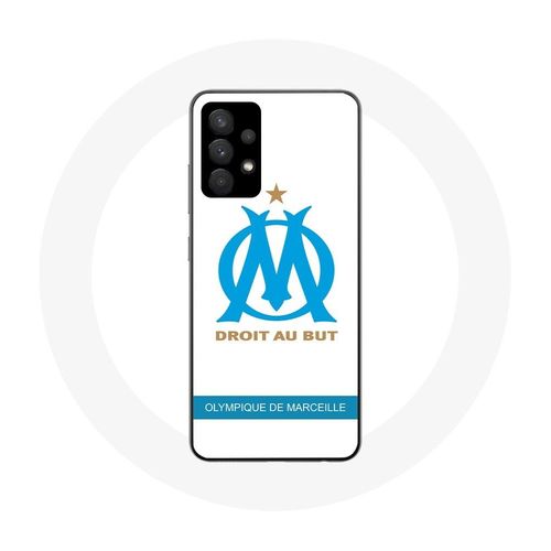 Coque Pour Samsung Galaxy A32 Olympique De Marseille Logo Fond Blanc