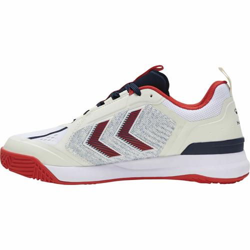 Chaussures De Handball Hummel Dagaz Beige Rouge