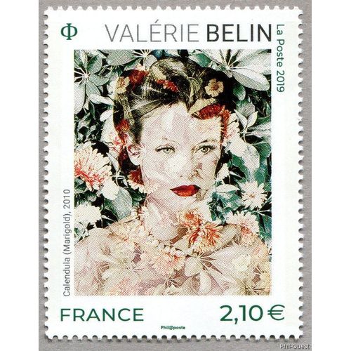France 2019, Très Beau Timbre Neuf** Luxe Yvert 5301, ?Uvre De Valérie Belin, Calendula (Manigold). -