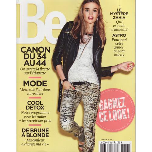 Be (Édition Pocket) / 02-2013 N°131 : Zahia Dehar (4p) - Doria Tillier (1p) - Miranda Kerr (4p) - Georgia May Jagger (1p) - Imany (1p)