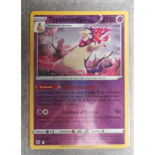Typhlosion Reverse 052/189 - Eb10 - Astres Radieux - Vf