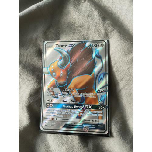 Carte Pokemon Tauros Gx Fullart