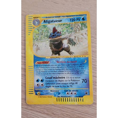 Carte Pokémon - Aligatueur 12/165