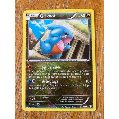(1726) Griknot 87/124 Pokemon