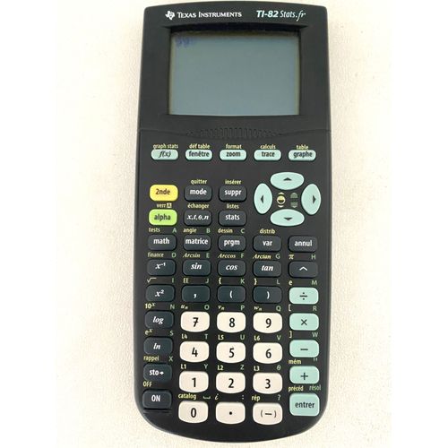 CALCULETTE TEXAS TI 82 STATS FR