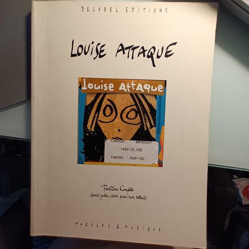 Louise Attaque Partitions Complétes