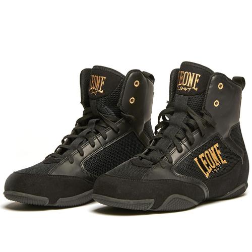 Chaussures De Boxe Leone Premium Noir