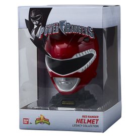 Power Rangers Casque Rouge Collector Échelle 1/4