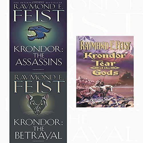 Riftwar Legacy Series Raymond E. Feist 3 Books Collection Set (Krondor: The Betrayal,The Assassins,Tear Of The Gods)