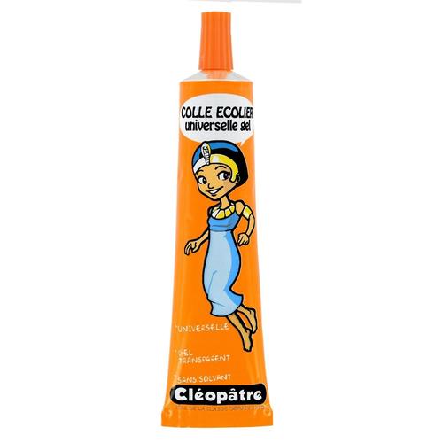 Cléopâtre Lot De 12 Tubes De Colle Ecolier Gel 30 Ml