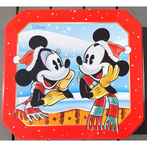 Boîte Mickey Et Minnie, Walt Disney, Dessin Animé, Figurine