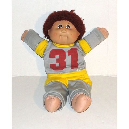 Poupée Cabbage Patch Kids Patouf - Peluche Poupon Les Copinoux Vintage Coleco 1982