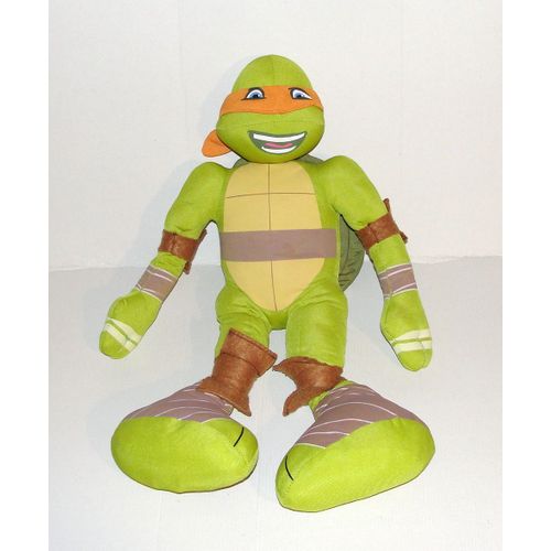 Peluche Tortue Ninja michelangelo 50 Cm Doudou Teenage Mutant Turtles Tmnt Rakuten