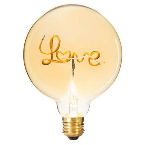 Ampoule Déco Led Mot "Love" Ambrée