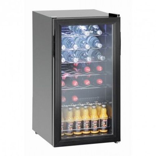 Armoire à Boissons Noire 88 L 28 Bouteilles Bartscher 700182G