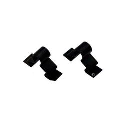 Lot de 2 clips vitre Four cuisinière (72X0273 DE DIETRICH ARISTON HOTPOINT ATAG THERMOR SANGIORGIO ORANIER ASKO BLANCO CYLINDA SAUTER CAPLE EDESA PELGRIM CDA BRANDT SCHOLTES FAGOR NOVY MASTERCOOK THOM