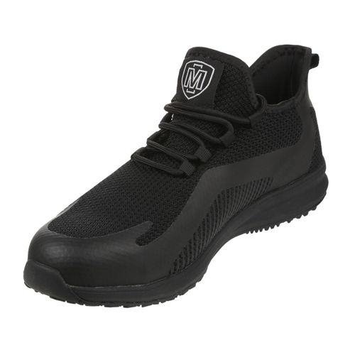Iron Mountain Chaussures De Sécurité Travail Baskets Basses À Lacets Hommes Noir 46