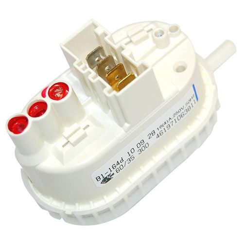 Pressostat d'origine Lave-linge (481227128441 481227128448 LADEN WHIRLPOOL IGNIS BAUKNECHT BAUCKNECHT IKEA WHIRLPOOL)