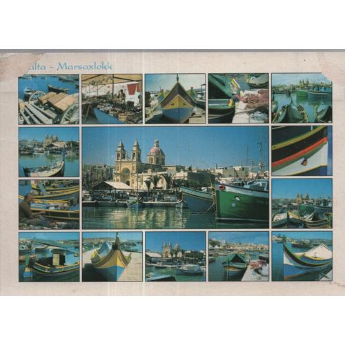 Carte Postale De Marsaxlokk (Malte) 15 Vues