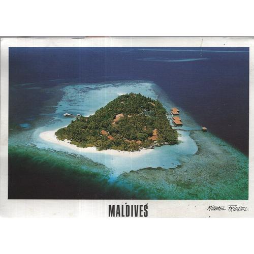 Carte Postale D' Embudu Island (Maldives) Vue Aérienne