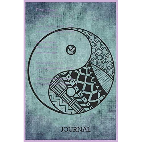 Yin And Yang Symbol Journal/Notebook: 6" X 9" - 124 Pages - Lined Blank Pages Journal