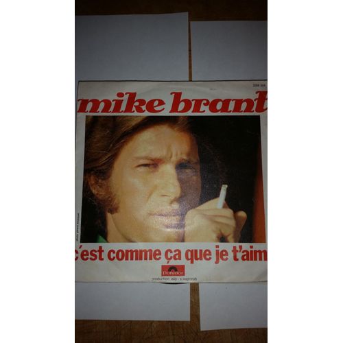 Mike Brant C'est Comme Sa Que Je T'aime 45 Tours