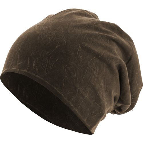 Urban Classics Stonewashed Jersey Beanie - Noir