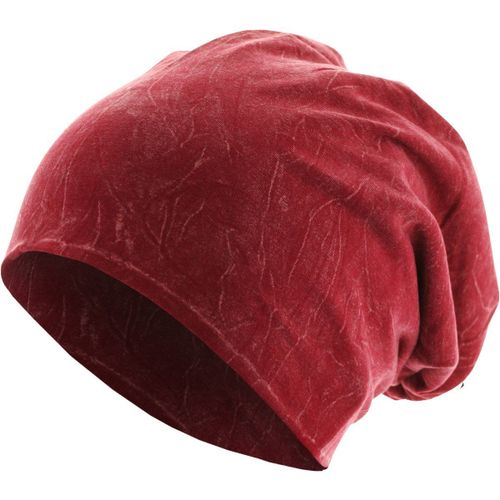 Urban Classics Stonewashed Jersey Beanie - Noir